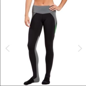 PB Layla Tights, Black/Grey/Green